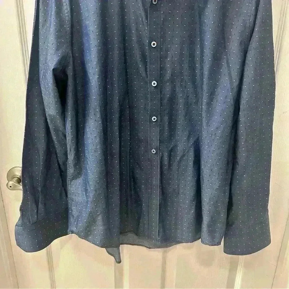Robert Graham Men’s Blue Button Down Shirt XL Modern Americana Business Casual - Picture 3 of 7